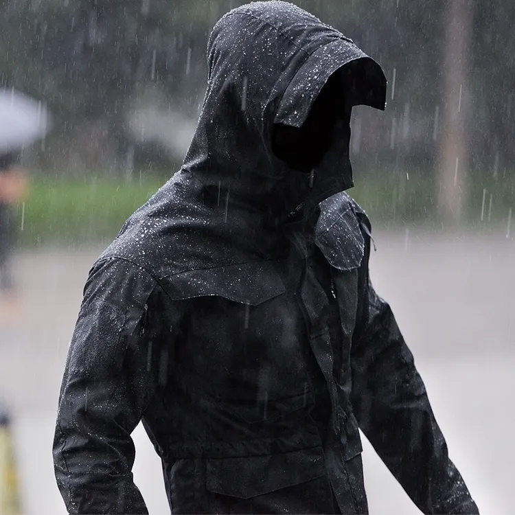 执政官秋冬谍影战术外套男m65户外冲锋衣中长款防御风雨战地风衣