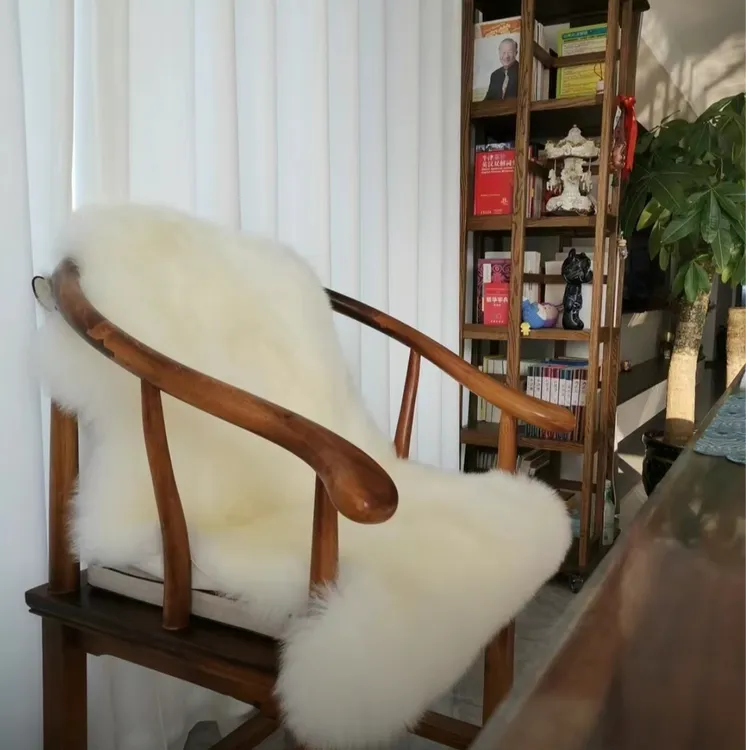 吉羊澳新卧室异形优质绒毛毯椅子垫子地毯爬毯摇椅毯飘窗毯坐垫