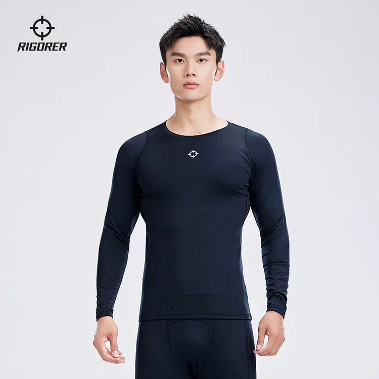 【长袖压缩衣】准者速干衣长袖高弹压缩衣秋冬季篮球跑步运动套装