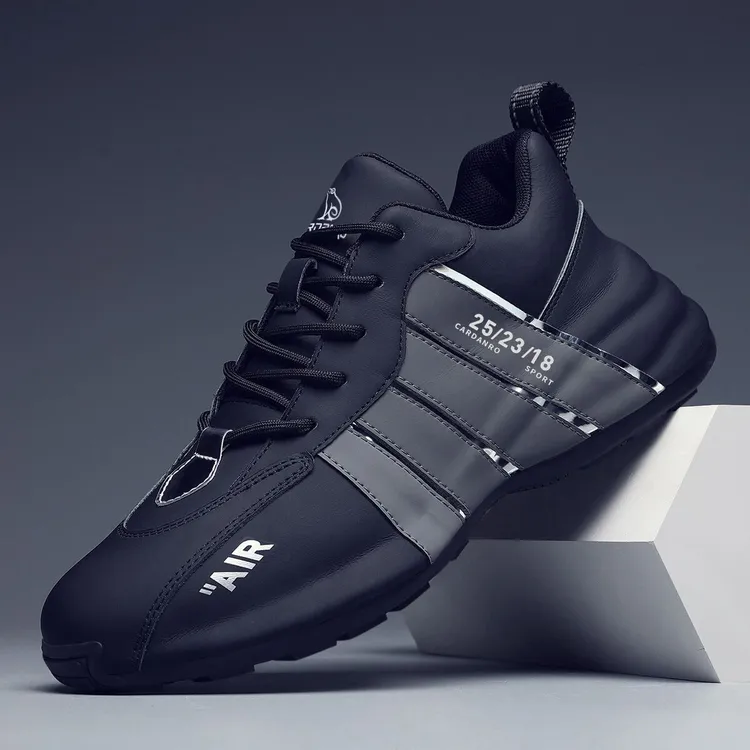 新款潮鞋真皮大皮纯手工休闲男鞋头层牛皮男鞋男士休闲鞋时尚百搭