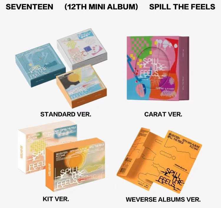 SEVENTEEN 12th Mini Album 专辑首批次