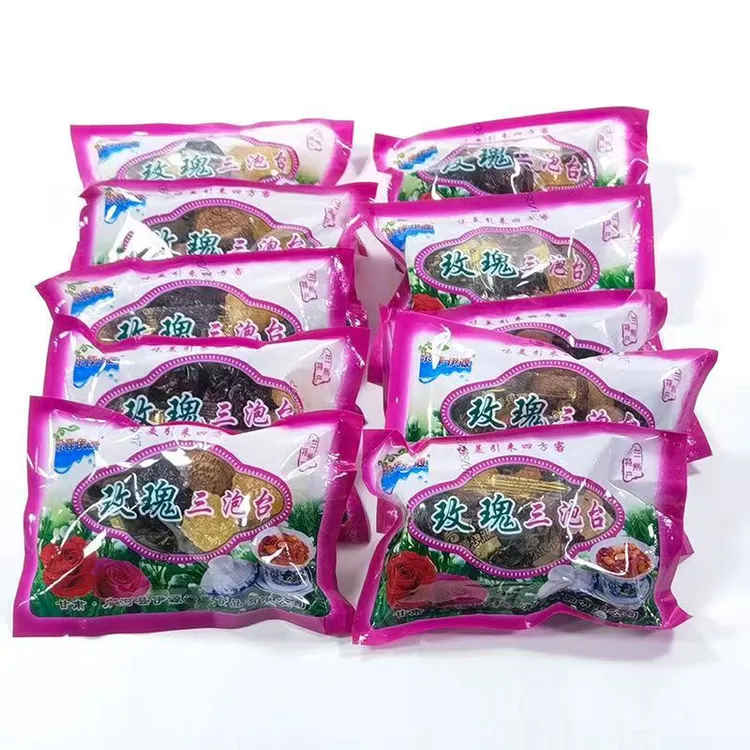 尕坪伊源正宗老兰州三泡台玫瑰三泡台袋装盖碗茶散装兰州邮政发货