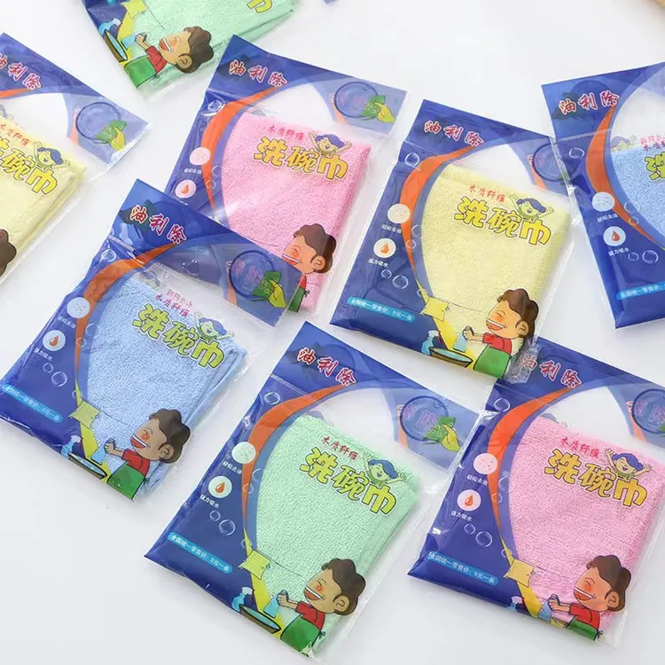 13条+3条试用装油利除不沾油小抹布木质清洁巾免洗加厚吸水不粘油