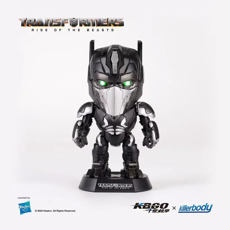 千世机甲Killerbody正版变形金刚擎天圣猩猩队长Q版潮玩桌搭摆件