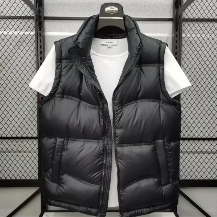 G89001秋冬新款男士高品质时尚百搭舒适休闲马甲背心    
