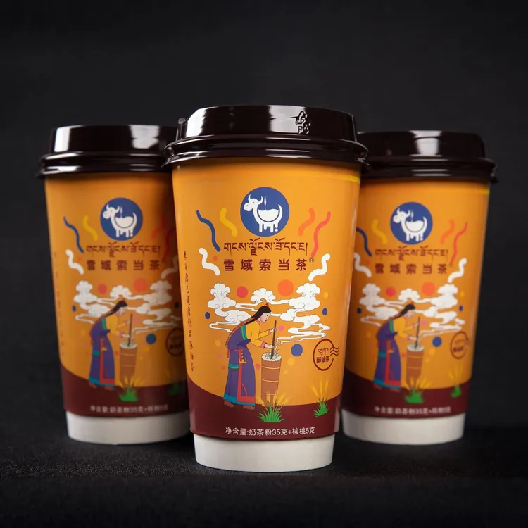 高原健康饮品-30杯一箱（酥油茶、糌粑茶、甜茶口味可随意搭配）