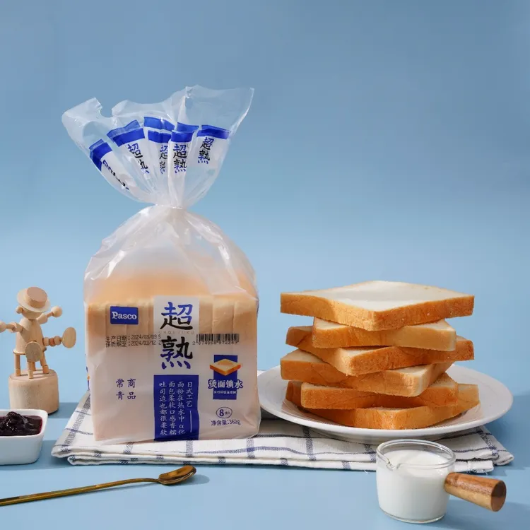 超熟日本PASCO超熟吐司2包装厚切早餐食品现做现发面包