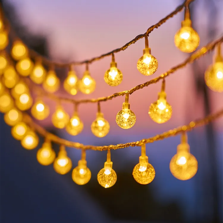 防水串灯led彩灯露营氛围灯天幕帐篷婚庆家用房间装饰小灯泡灯网