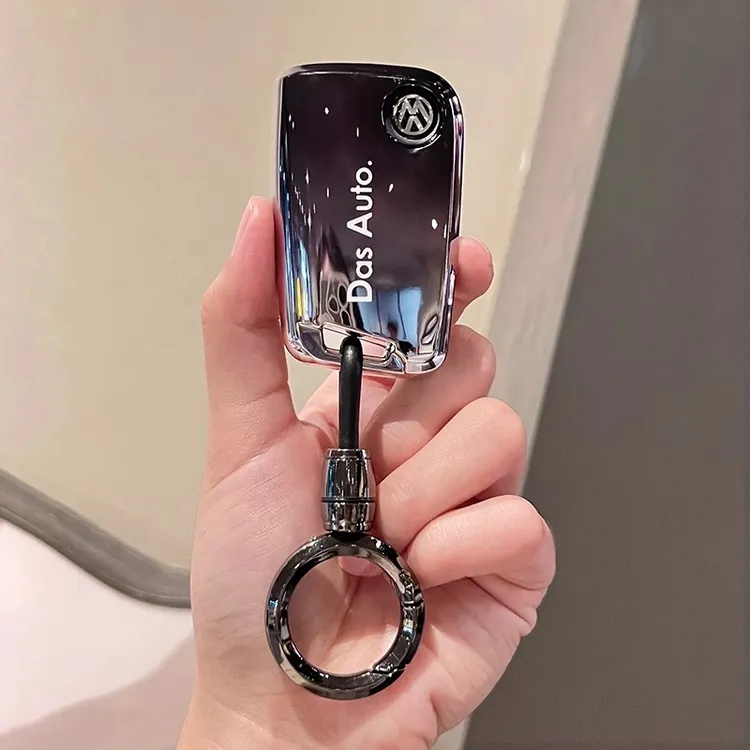 大众钥匙套迈腾帕萨特CC速腾polo宝来途岳探岳朗逸车途观L探歌扣