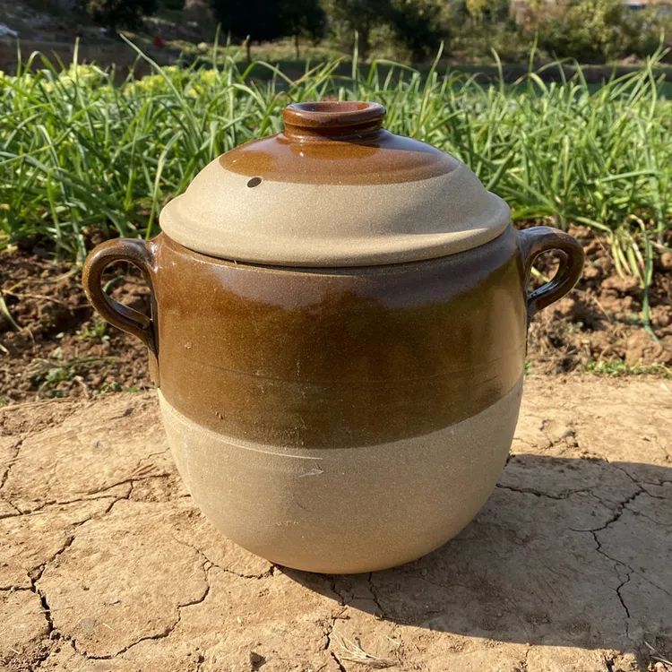 老式砂罐煲汤家用耐高温土沙锅明火砂锅煎药小瓦煲孕妇儿童土吊子