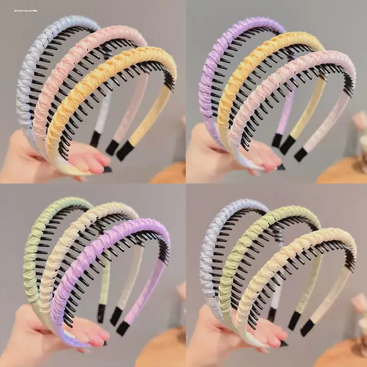 带齿发箍防滑时尚百搭压发发捆ins气质简约小众少女精致显白新款