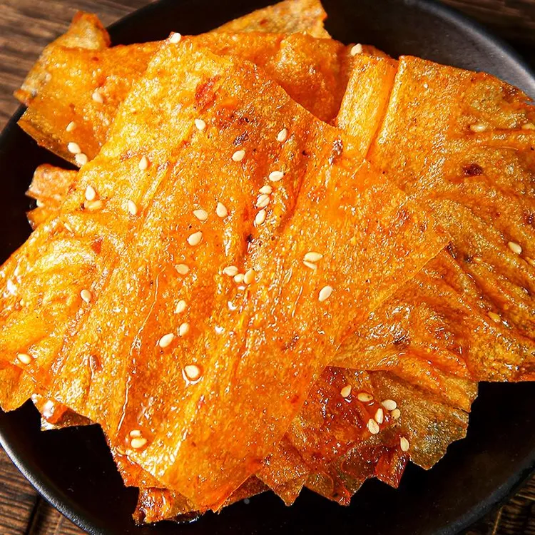 泡泡王子豆片豆皮豆卷平江辣条手工辣丝素肉豆干麻辣湖南儿时零食