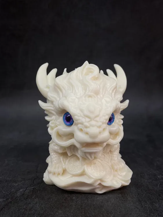 菩提果雕刻麒麟摆件工艺品