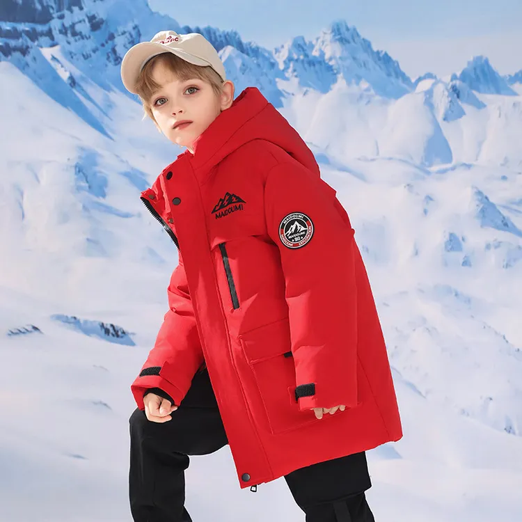 【极寒儿童羽绒服】中长款加厚男童2025新款洋气中大童女童冬季外套