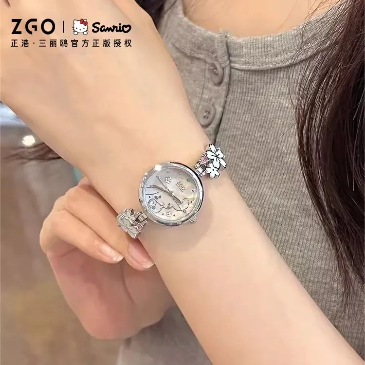 正港三丽鸥防水女学生手链表玉桂狗女生小清新可爱in女表女士防水