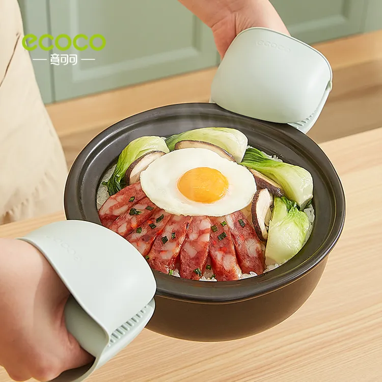 加厚硅胶隔热耐高温防烫微波炉烤箱专用手套厨房好物用品具防滑热