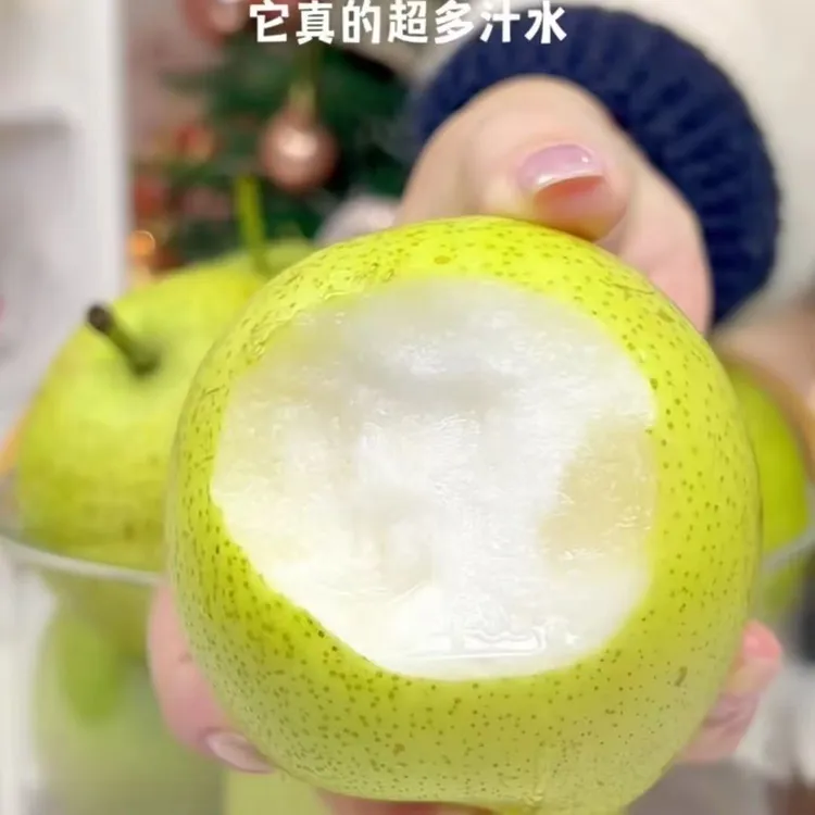 河北皇冠梨新鲜水果梨子应季水果包邮脆甜酥非雪梨鸭梨砀山梨香梨