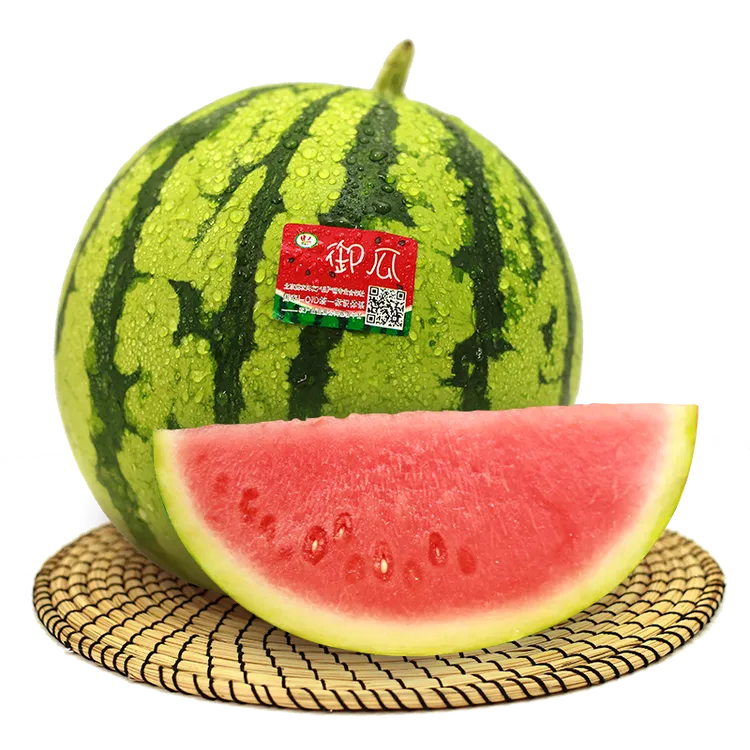 晓吸瓜1粒装蜜麒麟大西瓜肉厚清甜多汁皮薄本地新鲜现摘