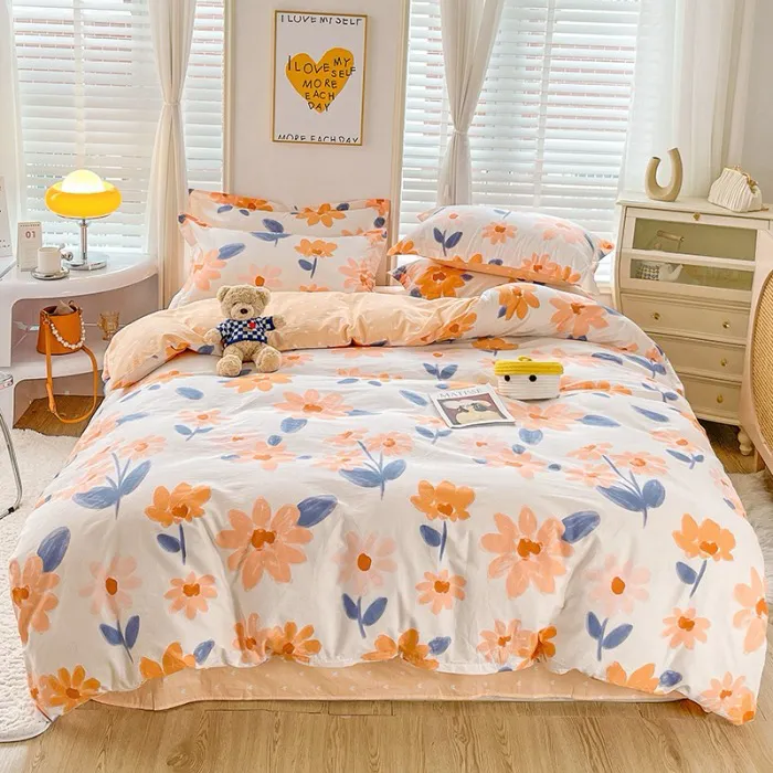 【单品被套】100%全棉斜纹被罩四季可用纯棉印花单人双人床上用品