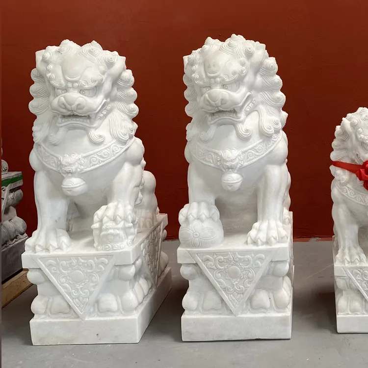 直播间专拍--石雕石狮子1