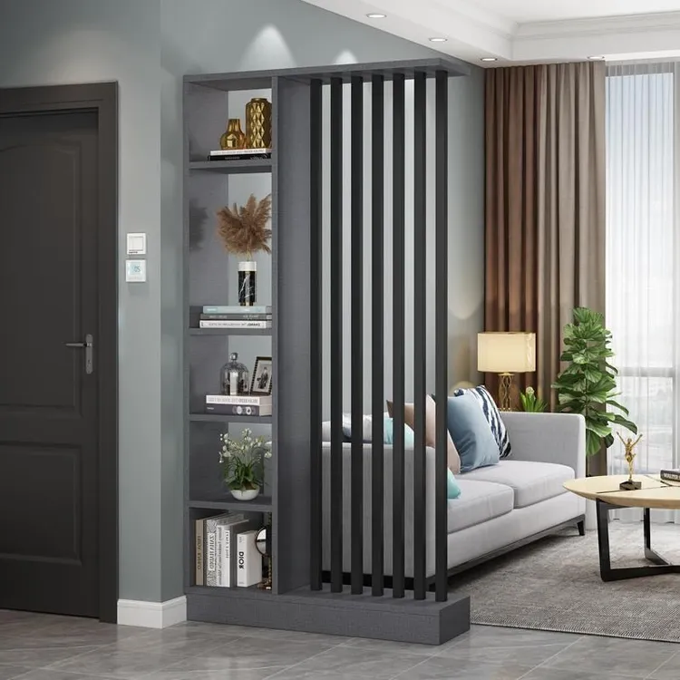 【辛8推荐】新款小户型落地屏风隔断客厅玄关柜家用厨房置物收纳架