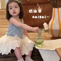 【福利款非质量问题No退No换】2024夏装新款女宝裤子套装裙子