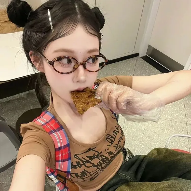 张元英同款眼镜女近视可配度数玳瑁色书呆子小脸专用眼睛框架