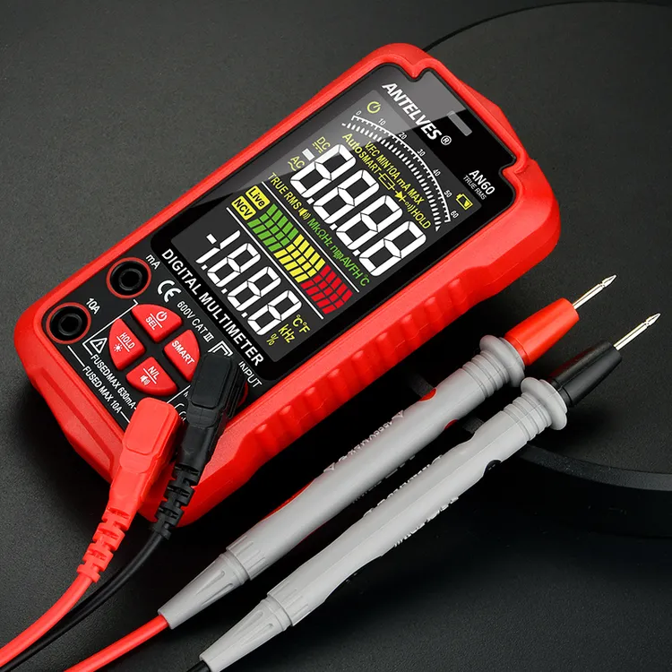 中文智能万用表多功能高精度维修工具全自动电工专用数显式万能表