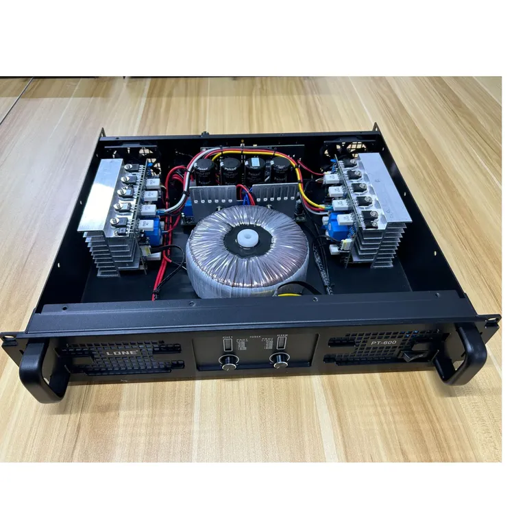 美乐迪 二通道专业功放机纯后级环牛功率放大器舞台婚庆KTV功放