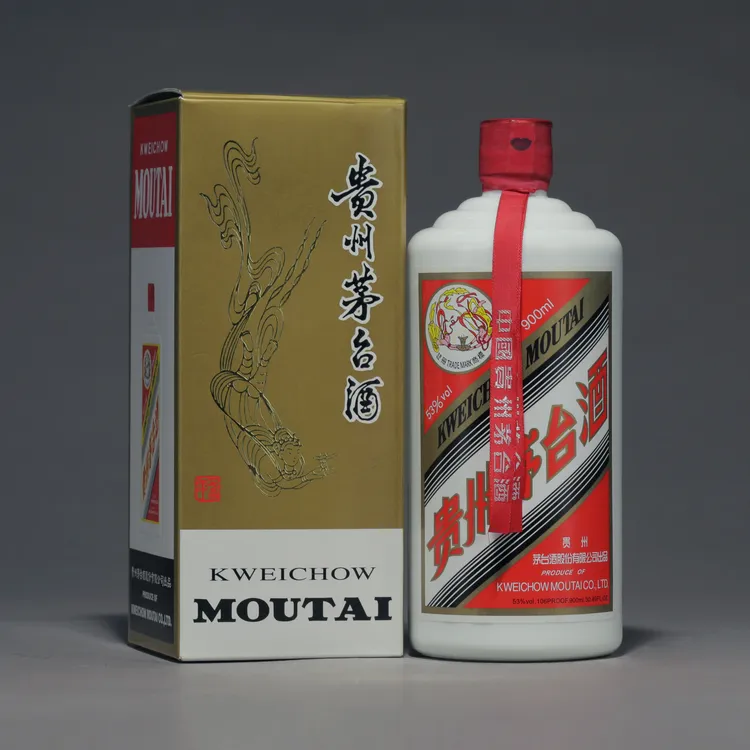 KWEICHOW MOUTAI/贵州茅台900毫升容量茅台酱香型白酒53度900ml
