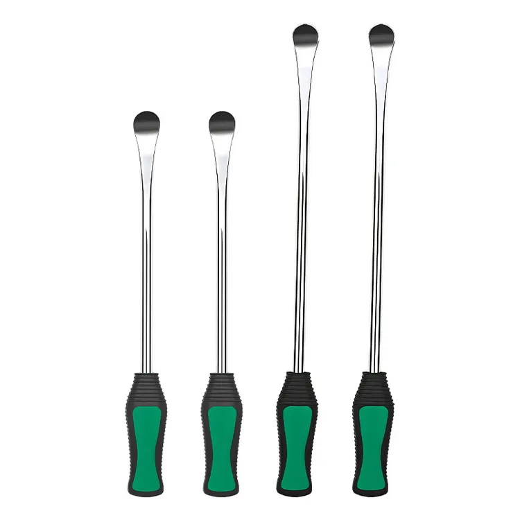 电动车补胎翘棍撬板扁头撬杠拆卸工具汽车轮胎扒胎撬棒抛光电镀