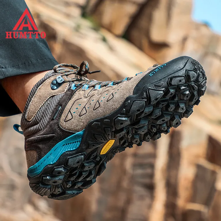 悍途高帮登山鞋男秋冬季防水防滑透气户外运动男士爬山鞋徒步鞋女