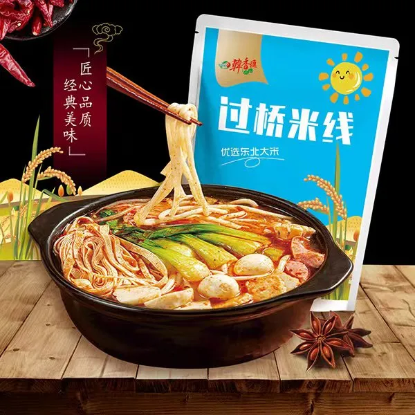 过桥米线340克*6袋/袋家庭必备速食夜宵