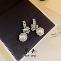 铜合金耳饰 【如愿】打结耳环时尚气质轻奢风耳钉个精级感耳饰C-138