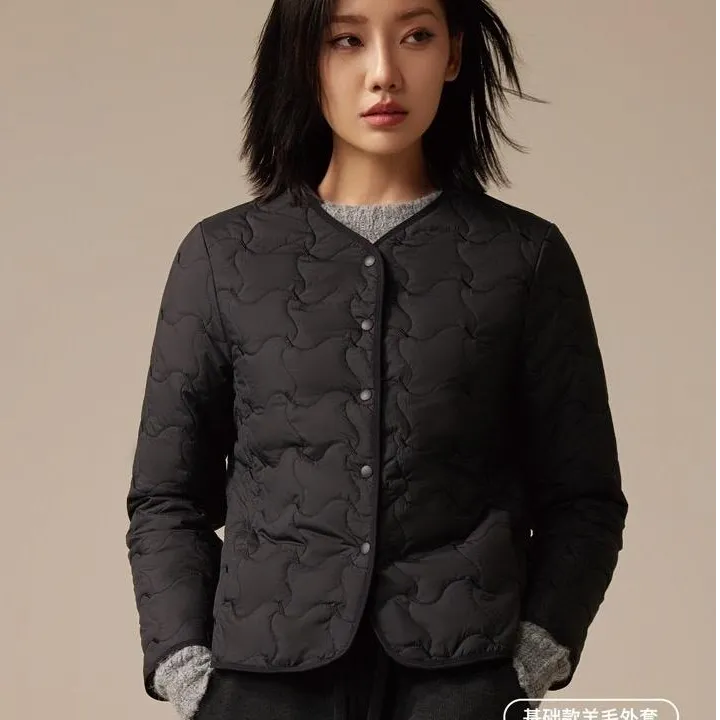 外套女小香风百搭外套秋冬羊毛轻薄舒适短款外穿春秋保暖新款7306