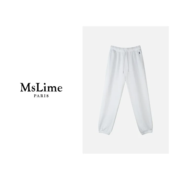 王嬛嬛MsLime25年新款“拉夫系列”时尚休闲气质裤子 HC2D2887