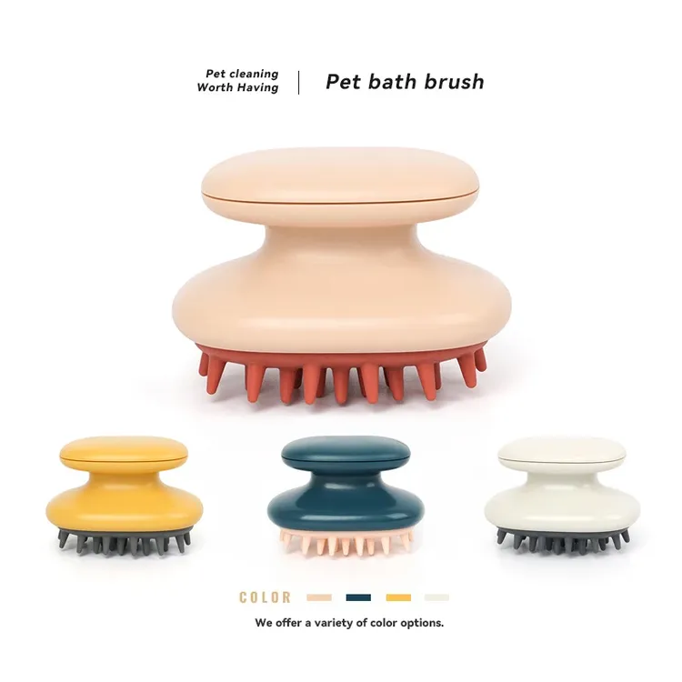 宠物洗澡刷狗狗洗澡梳美容猫咪洗澡按摩梳宠物水润按摩梳宠物用品