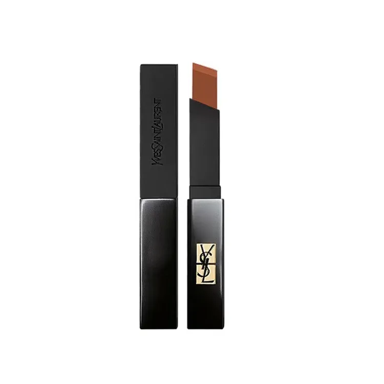 圣罗兰有色唇膏/口红圣罗兰314小黑条口红冷茶清冷绝色2g