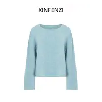 【满梦】 XINFENZI 浪漫梦幻银河星云羊驼毛羊毛针织衫 35347