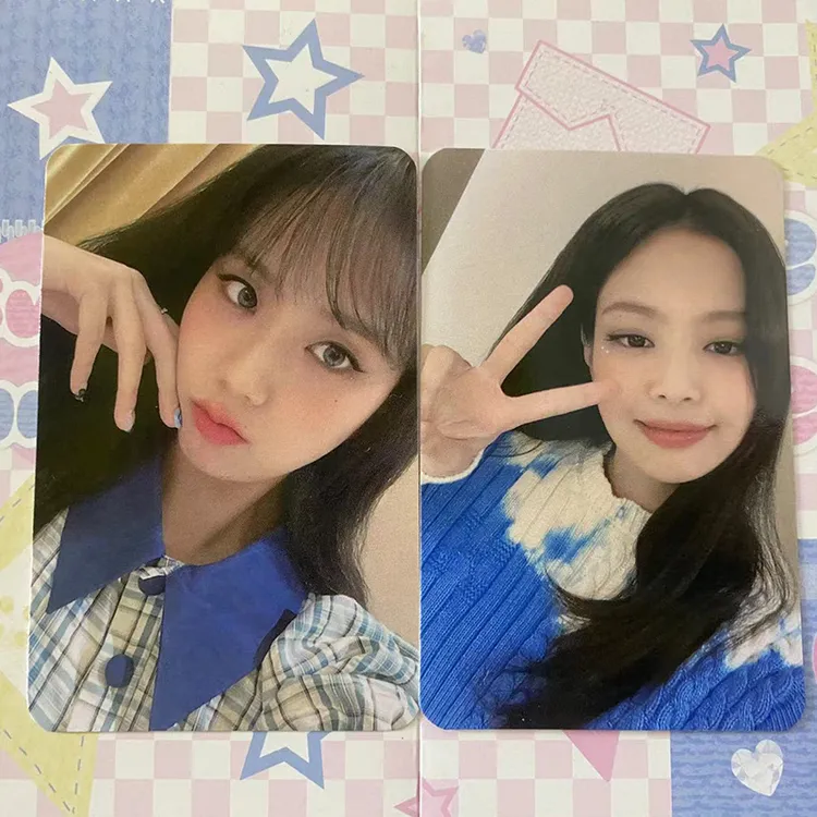 正版 BP粉墨jennie小卡 金珍妮小卡 会员礼豪妮普妮blackpink普秀