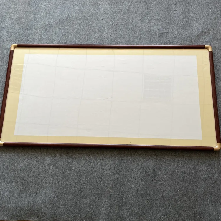 【内径69*138cm实木框】四尺整张  仿铜角实木框 书法画画 宣纸作品
