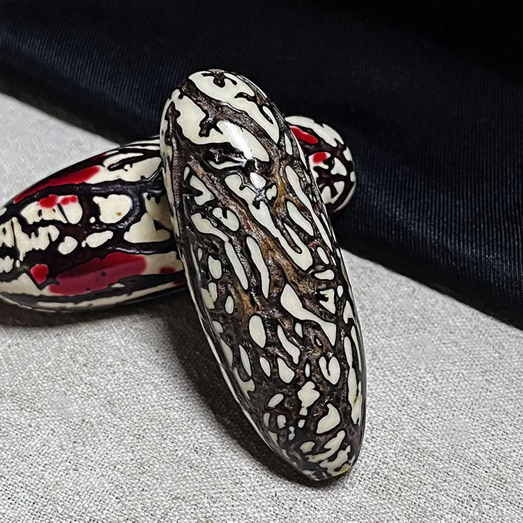 精选千眼菩提【开果不退】可选长短毛衣链制作钥匙扣车挂手把件菩提