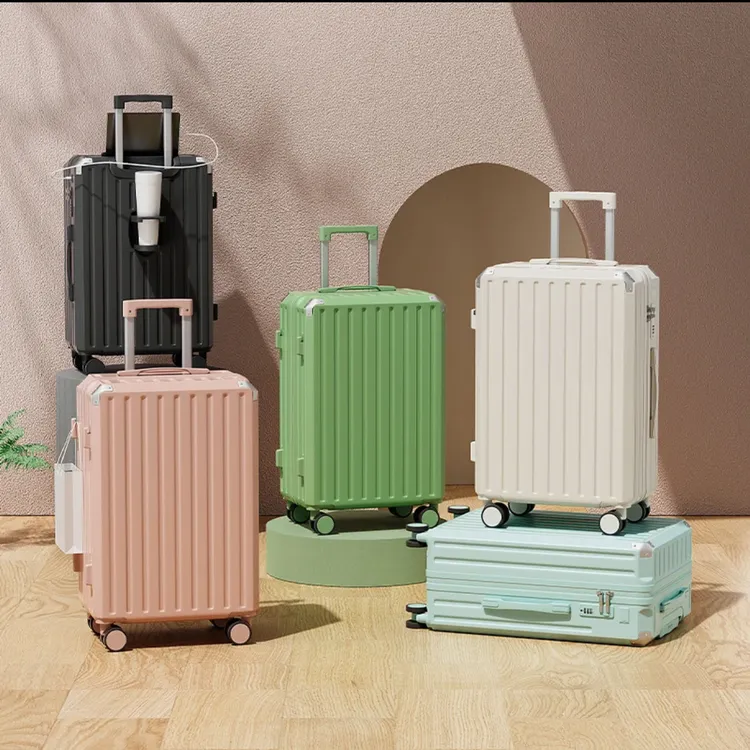 2024新款防爆拉链行李箱28超大容量加厚登机学生拉杆密码旅行箱子