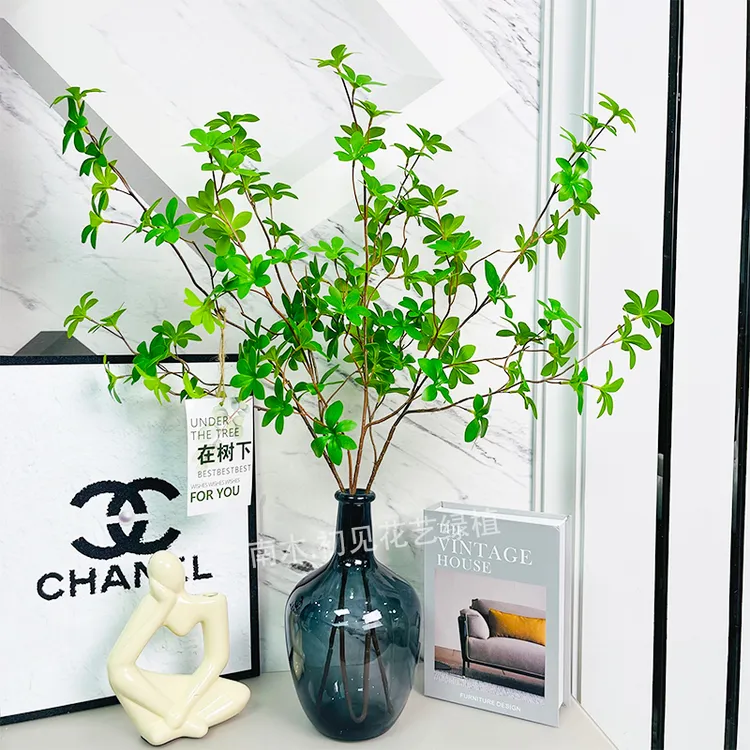 高档绿植吊钟高级感逼真仿真绿植客厅仿真花装饰客厅特级森系吊钟