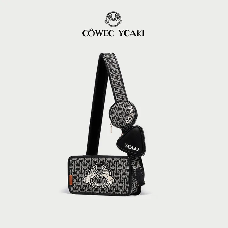 【官方正品】Cowec Ycaki包包女2025新款相机包男女时尚斜跨包z