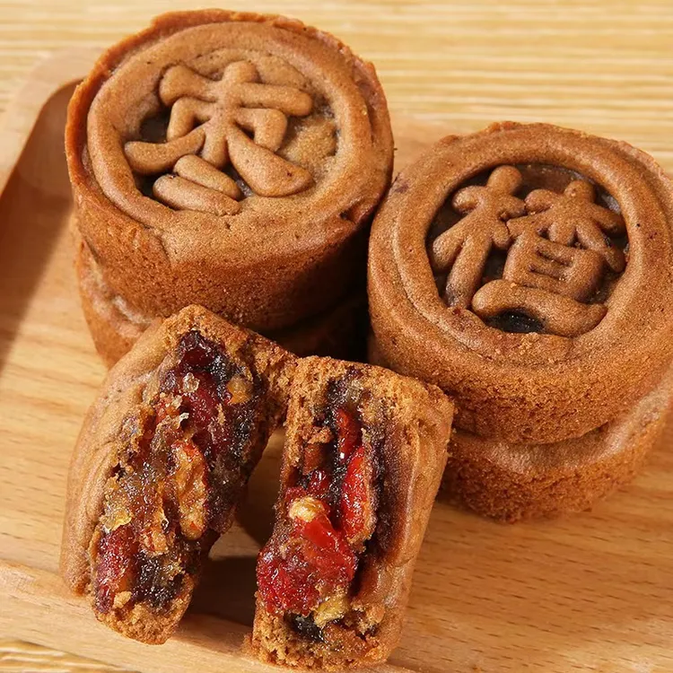 馨香城手工制作红枣核桃糕山楂糕工厂直发50g/个包邮传统工艺