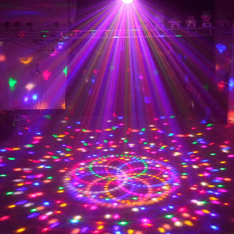 ktv声控魔球灯闪光灯酒吧灯LED舞台灯客厅旋转跳舞彩灯蹦迪家用