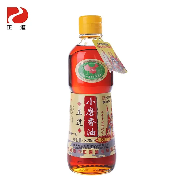 正道小磨香油白芝麻香油烧烤家用小正麻油共