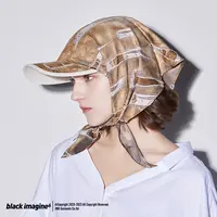 black imagine6 头巾绑带肌理鸭舌帽球帽户外度假 