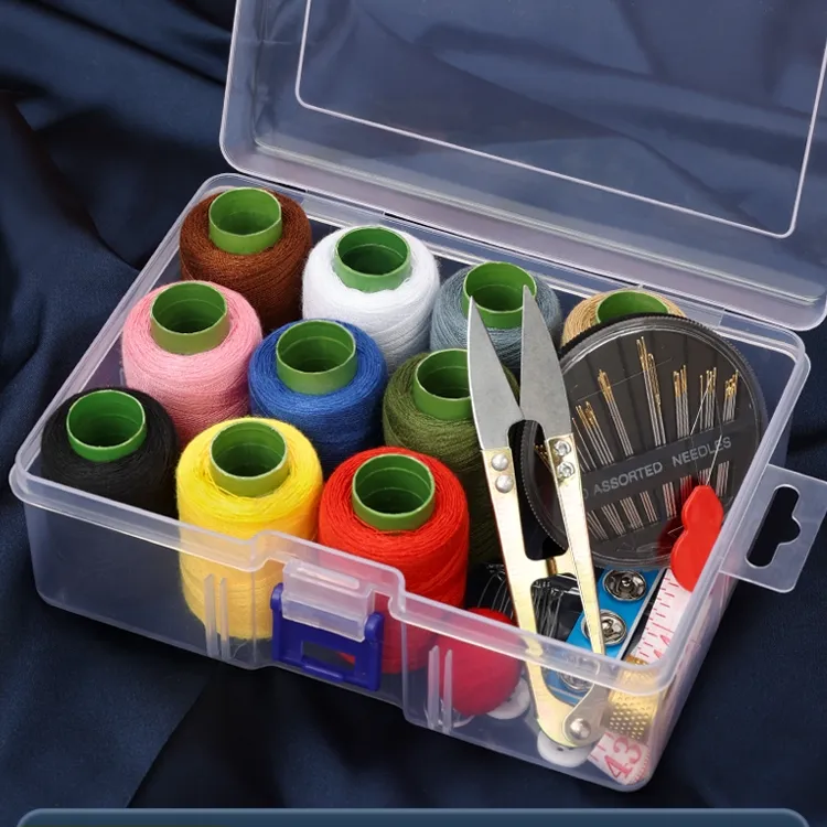 针线盒家用实用缝衣针线套装 家庭宿舍便携针线包高质量好收纳盒